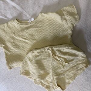 Quincy Mae Butter Waffle Knit Set